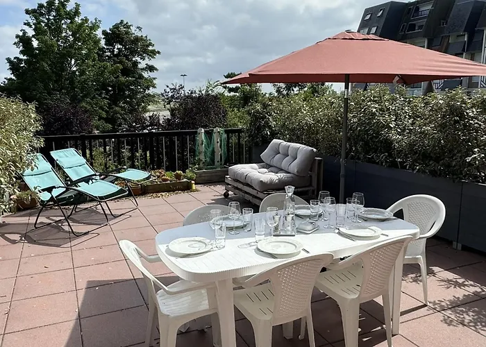 Apartman Cabourg, 3* En Bord De Mer, Acces Direct Plage, Parking - Fr-1-487-371