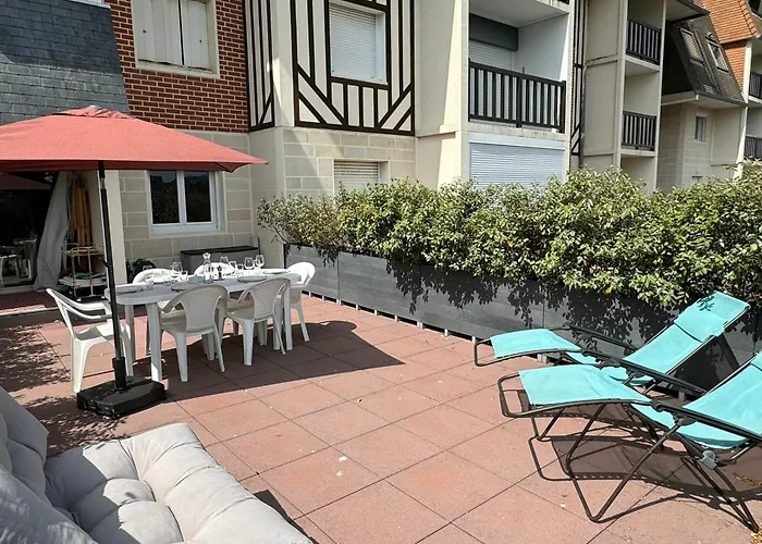 Cabourg, 3* En Bord De Mer, Acces Direct Plage, Parking - Fr-1-487-371 아파트
